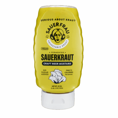 Sauer Frau Squeezable Sauerkraut - Craft Beer Mustard